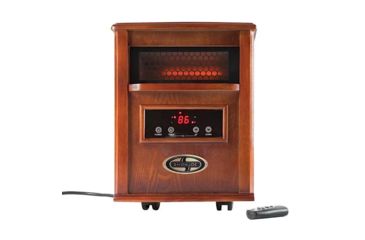 Image of Snow Joe Glo Infrared Quartz Heater / 1500 Watt/4 Quartz/Digital Thermostat/Timer, SJQH1500-DO