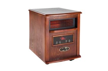 Image of Snow Joe Glo Infrared Quartz Heater / 1500 Watt/4 Quartz/Digital Thermostat/Timer, SJQH1500-DO