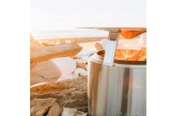 Image of Solo Stove Bonfire Heat Deflector, Stainless Steel, Medium, SSBON-DEFLECTOR
