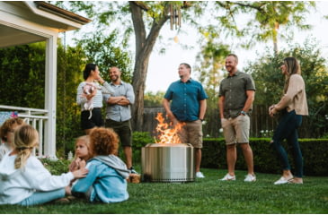 Image of Solo Stove Yukon, Shelter And Stand, Stainless Steel, SSYUK-SD-27-2.0+SHELTER