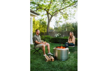 Image of Solo Stove Yukon, Shelter And Stand, Stainless Steel, SSYUK-SD-27-2.0+SHELTER
