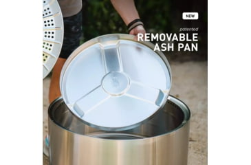 Image of Solo Stove Yukon, Shelter And Stand, Stainless Steel, SSYUK-SD-27-2.0+SHELTER