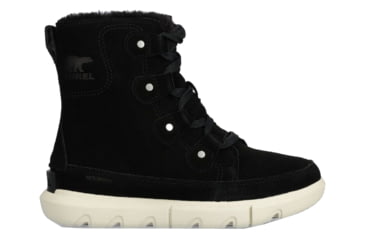 Image of Sorel Explorer Next Joan Cozy Boots - Womens, Black/Moonstone, 7.5US, 2058881010-7.5