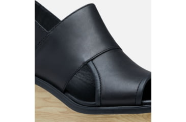Image of Sorel Joanie III Slingback Wedge Sandals - Womens, Black/White, 9.5 US, 1999411-010-9.5