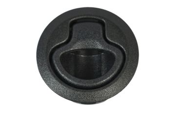 Image of Southco Flush Pull Latch - Pull To Open - Non-Locking Black Plastic 69315