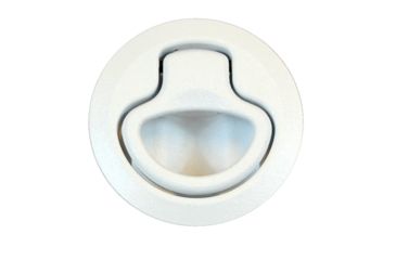 Image of Southco Flush Pull Latch - Push To Close - Medium - White 69326