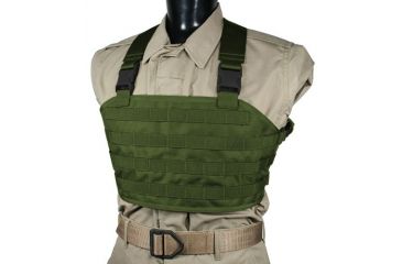Image of Specter Gear M-1 Mk-3 MOLLE/PALS Modular Chest Carrier - Olive Drab