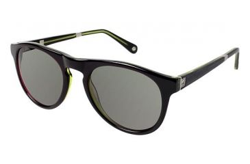 Image of Sperry Top-Sider Lexington Sunglasses - Frame BLACK OLIVE, Size 52/21mm SPLEXINGTON01