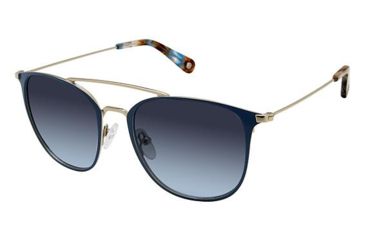 Image of Sperry Top-Sider TIERRA Sunglasses - Frame CAMEO BLUE, Lens Color Blue Gradient, Size 51/18mm SPTIERRA02