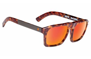 Image of Spy Optic Angler Progressive Prescription Sunglasses, Vintage Tortoise Frame, Happy Gray Green W/ Red Spectra Lens-673175623365PR