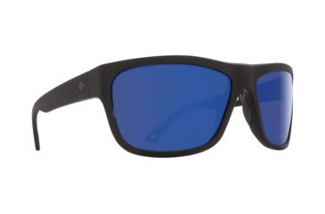 Image of Spy Optic Angler Progressive Prescription Sunglasses, Soft Matte Black Frame, Polarized, 673237973438PR