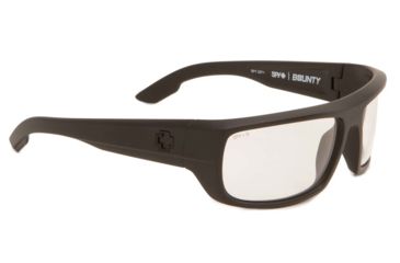 Image of Spy Optic Bounty Single Vision Prescription Sunglasses, Matte Black Frame, ANSI Clear Lens-673017374094SV