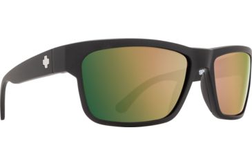 Image of Spy Optic Frazier Progressive Prescription Sunglasses, Soft Matte Black Frame, Polarized, 673176973763PR