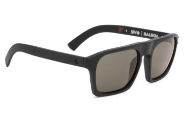 Image of Spy Optic Balboa Progressive Prescription Sunglasses, Matte Black Frame, Happy Grey Green Lens-673175374863PR