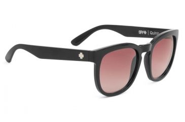 Image of Spy Optic Quinn Progressive Prescription Sunglasses, Black Frame, Merlot Fade Lens-673179038164PR