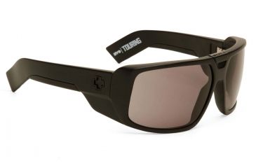 Image of Spy Optic Touring Progressive Prescription Sunglasses, Matte Black Frame, Grey Lens-670795374129PR
