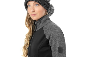 Image of Spyder Bandita Full Zip Stryke Jacket - Womens, Black/Black/Black, Small, 182432001222P