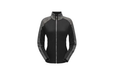 Image of Spyder Bandita Full Zip Stryke Jacket - Womens, Black/Black/Black, Small, 182432001222P