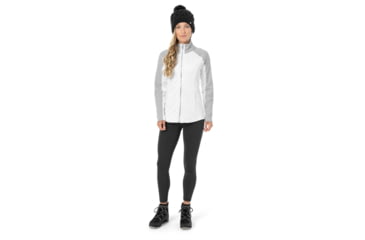 Image of Spyder Bandita Full Zip Stryke Jacket - Womens, White/White/White, Medium, 182432100333P