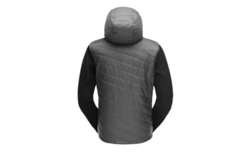 Image of Spyder Ouzo Hoody Stryke Jacket - Mens, Polar/Black/Red, Large, 181402069555P