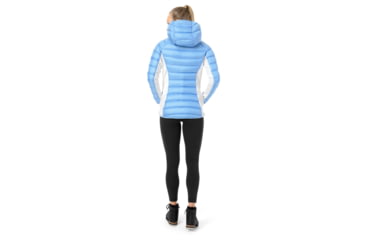 Image of Spyder Syrround Hybrid Hoody Jacket - Womens, Blue Ice/White/Blue Ice, Medium, 182500451333P