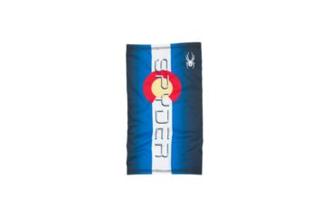 Image of Spyder T-Hot Neck Gaiter - Mens, Black/White, One Size 1855060181SZP