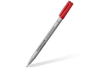 Image of Staedtler Lumocolor Non-Permanent F Width Pen Pack - 8 Colors w/ Stand-Up Box - Yellow, Red, Blue, Orange, Green, Purple, Brown, Black ST 316 WP8