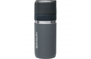 Image of Stanley Go Series with Ceramivac Vacuum Bottle 16oz, Asphalt 10-03107-003