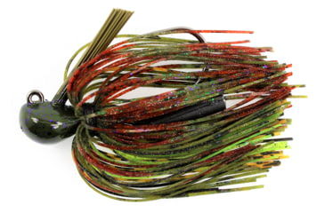 Image of Stanley Jigs 1/2 oz. Rattling Casting Jig, Hand Tied, Witches Brew, RC12-607HT