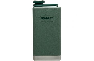 Image of Shed,Stanley Tools Adventure SS Flask - 8 oz-Hammertone Green