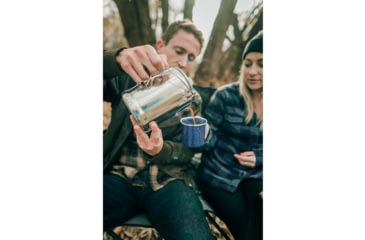 Image of Stansport Aluminum Percolator Coffee Pot - 20 Cup 279
