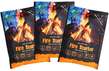 Image of Stansport Instafire Charcoal Starter - 3 Pack Pouch 90-02535