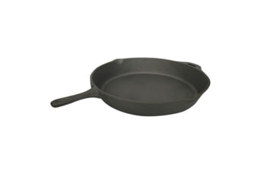 Image of Stansport Frying Pan, 15.5in, Cast Iron, Pre-Seasoned, Black, 15.5, 16082