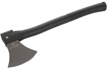 Image of Stansport Survival Hatchet w/ Fiberglass Handle, 14in, Black, 16.25L x 5.25W x 1H, P-30