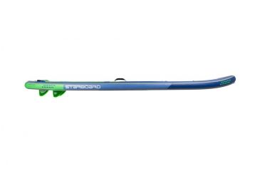 Image of Starboard Touring Deluxe Dc Inflatable Lightweight Croc Skin Texture Paddle Board, Blue/Green, 12ft 6in, 2024180601002