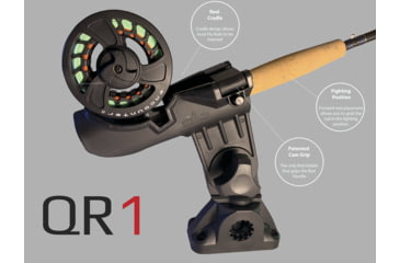 Image of Stealth QR1-MM Quick Release Rod Holder With Multi Mount Base, QR1-MM