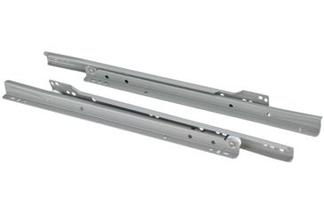 Image of Steelex 14in Euro-style Self-Closing Drawer Slides, Grey D4321