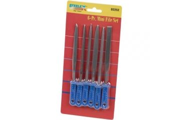 Image of Steelex 6 Pc. Needle File Set, 7 in. Long D2252