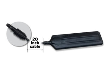 Image of Steiner 20" Straight Remote Cable Pressure Pad, Black, 9123