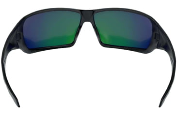 Image of STNGR Ridge Ballistic Sunglasses, Matte Black/Green Mirror, Large, OS-YN4Z-7TE8