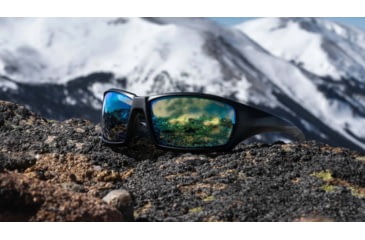 Image of STNGR Ridge Ballistic Sunglasses, Matte Black/Smoke, Large/Extra Large, LC-43O4-RW0G