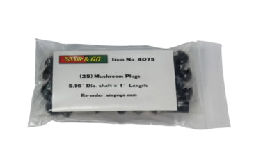 Image of Stop &amp; Go Bag Of Mushroom Plugs 3/4in x 5/16" 25 Plugs, 3/4in x 5/16in, 4075