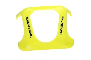 Image of Streamlight Enduro Pro - with 3 AAA alkaline batteries, rubber hard hat strap, elastic head strap, 3M Dual Lock - Box, Black/Yellow, 61422