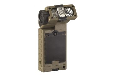 Image of Streamlight Sidewinder Rescue Kit , Aviation Model White C4 LED, Green, Blue, IR LEDs Includes MOLLE retainer, paracord and 2 AA alkaline batteries. Boxed 14065