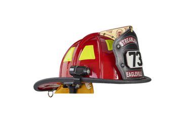 Image of Streamlight Vantage II Helmet Flashlight, 350 Lumens w/industrial hard hat mount, CR123A lithium battery, Black 69333