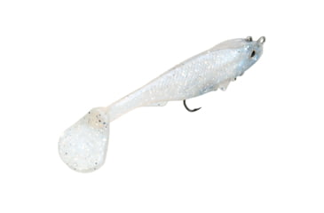 Image of Strike King Final Copy Softbait, 1 pack, 4in, Pearl, 12-36045
