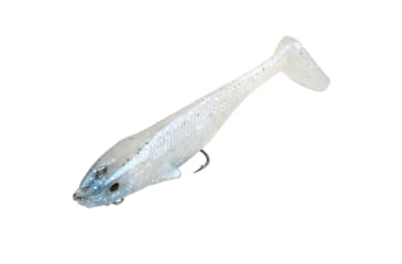 Image of Strike King Final Copy Softbait, 1 pack, 4in, Pearl, 12-36045