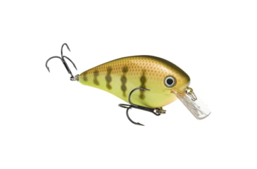 Image of Strike King KVD 4.0 Magnum Squarebill Fishing Lure, Squarebill Crankbait, Chartreuse Perch, 7/8oz, HCKVDS4.0-650, HCKVDS4.0-650