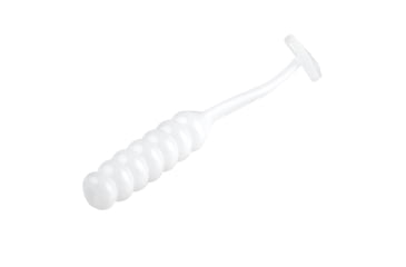 Image of Strike King Slabalicious XL Softbait, 10 pack, 2.5in, White, 12-36431