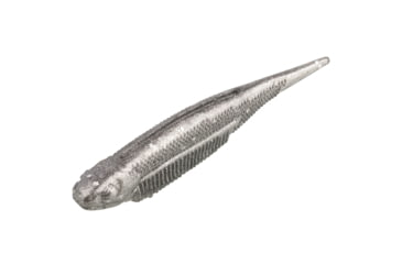 Image of Strike King Spotlight Shim-E Minnow Softbait, 6 pack, 3in, Carolina Chrome, 12-36016